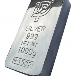 1000g InvestPrata Fine Silver Bar (With COA)