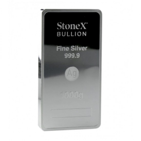 2022 1 Kilo Niue StoneX Silver Coin-Bar (With COA)