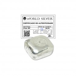 16,5g Rustic World Silver Bar (With COA)