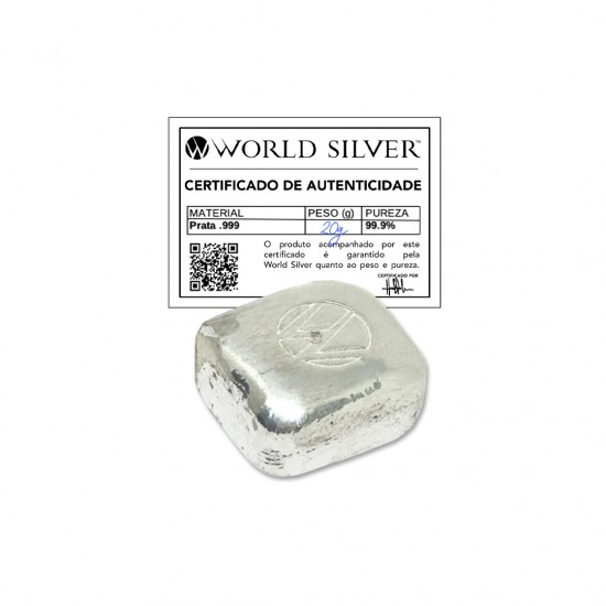 19g Rustic World Silver Bar (With COA)