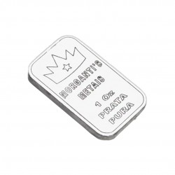 1 Oz Morganti's Metais Fine Silver Bar