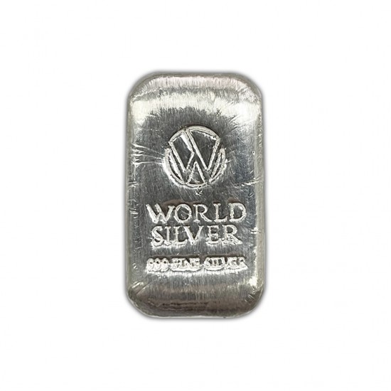 Rustic World Silver Bar (With COA)