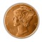 1 Oz Mercury Dime Copper Round