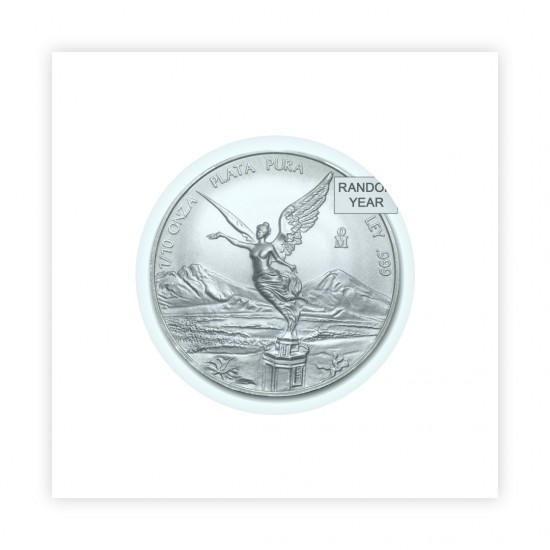 1/10 Oz Mexican Libertad (With Coin Holder)