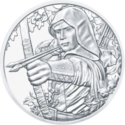 2019 1 Oz Austrian 825th Anniversary Robin Hood Silver (BU)