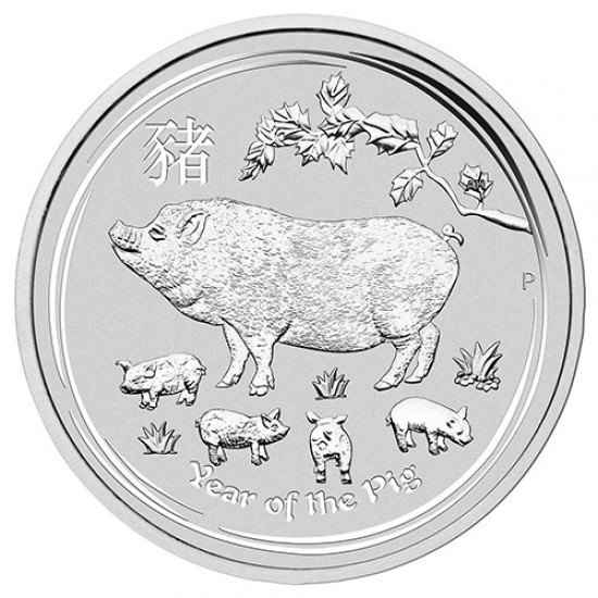 2019 1/2 Oz Australian Lunar Pig