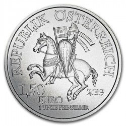 2019 1 Oz Austrian 825Th Anniversary Wiener Neustadt Silver