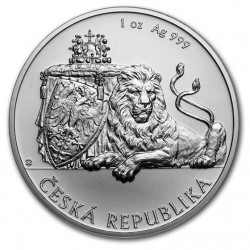 2019 1 Oz Niue Silver Czech Lion