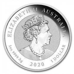 2020 1 Oz Silver Australian Quokka