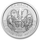 2020 2 Oz Canadian Kraken Silver Coin (BU)