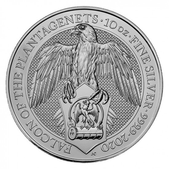 2020 10 Oz UK Queen's Beasts (The Falcon)