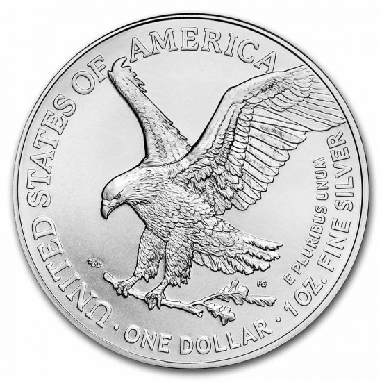 2021 1 Oz American Silver Eagle (Type 2)