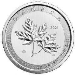 2021 10 Oz Canada Magnificent Maple Leaves 