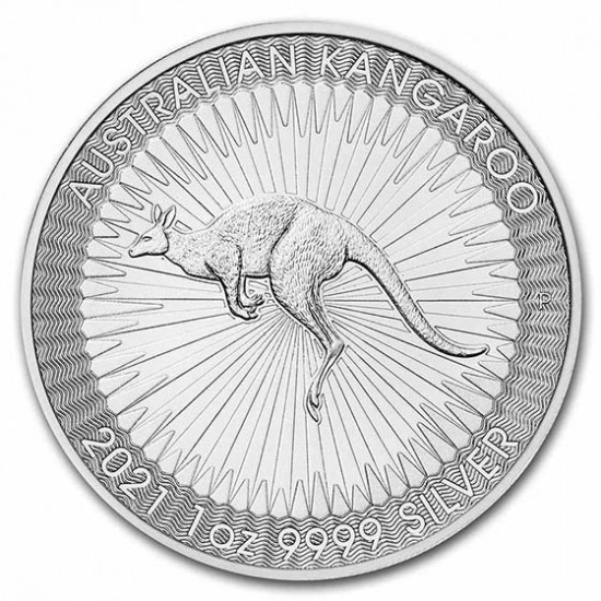 25 x 1 Oz Australian Silver Kangaroo (Random Year)