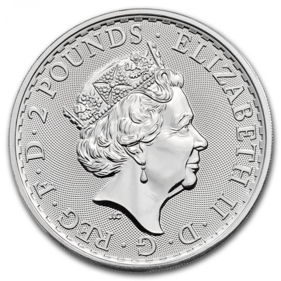 25 x 1 Oz UK Silver Britannia (Random Year)