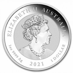 2021 1 Oz Australian Silver Quokka