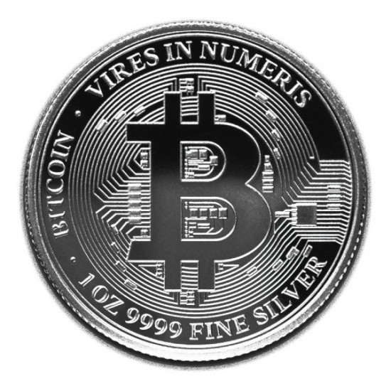 2022 1 Oz Niue Bitcoin Silver Coin