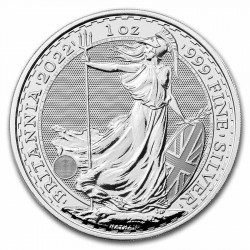 2022 1 Oz UK Silver Britannia