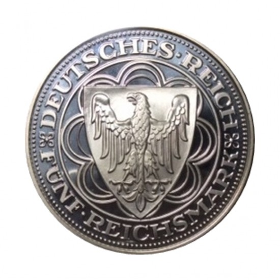 1987 5 Oz Silver 160th Anniversary of Bremerhaven