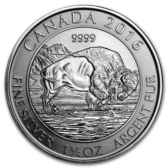 2016 1.25 Oz Canadian Bison