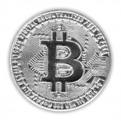 1 Oz Bitcoin Fine Silver Round