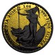2016 1 Oz Shadows UK Britannia Ruthenium Gilded