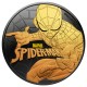 2017 1 Oz Ruthenium Gilded Spiderman™