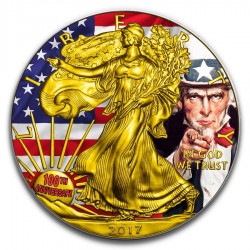 2017 1 Oz Uncle Sam American Eagle