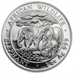 2013 1 Oz African Elephant