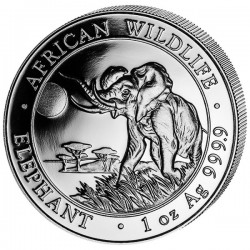 2016 1 Oz African Elephant