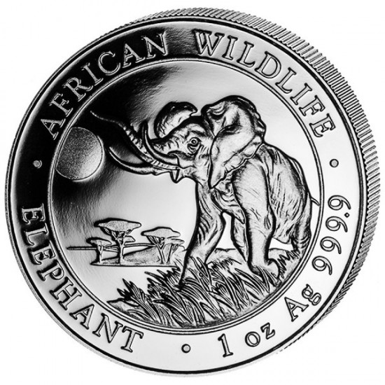 2016 1 Oz African Elephant