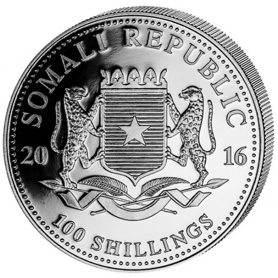 2016 1 Oz African Elephant