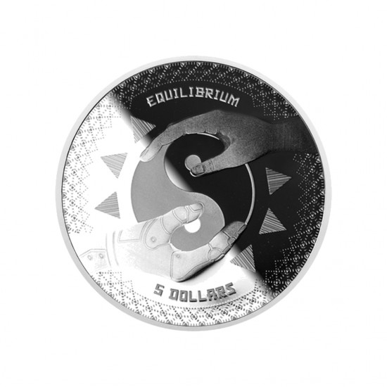 2020 1 OZ NZD TOKELAU SILVER EQUILIBRIUM