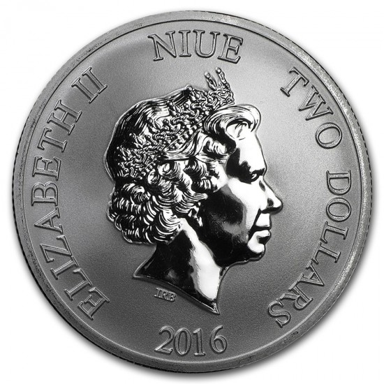 2016 1 Oz Niue Hawksbill Turtle