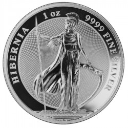 2022 1 Oz Tokelau Hibernia Silver Coin BU