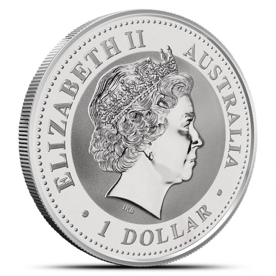 2001 1 Oz Australian Silver Lunar Snake