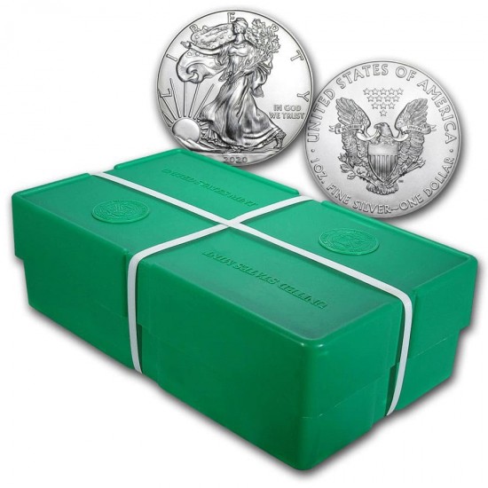 500 x 1 Oz American Silver Eagle (Random Year) 500 x 1 Oz American Silver Eagle (Random Year)