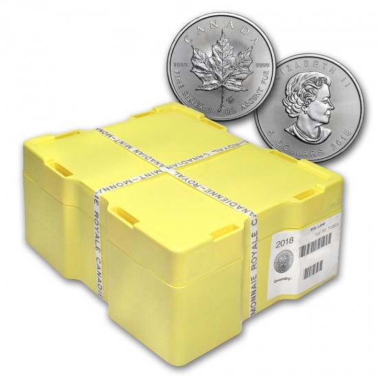 500 x 1 Oz Canadian Maple Leaf (Random Year) 500 x 1 Oz Canadian Maple Leaf (Random Year)