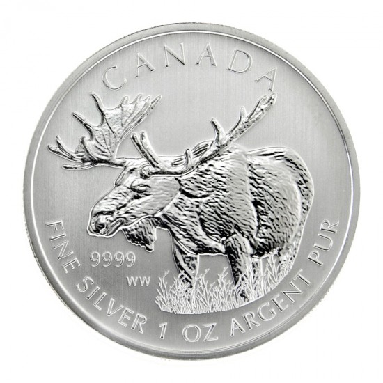 2012 1 Oz Canadian Moose