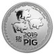 2019 1 Oz Niue Lunar Year Of The Pig