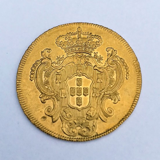1778 Brazil Gold 6400 Reis (Bahia)