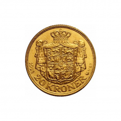 1915 Denmark 20 Kronen
