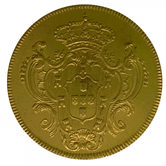 1776 Brazil Gold 6400 Reis