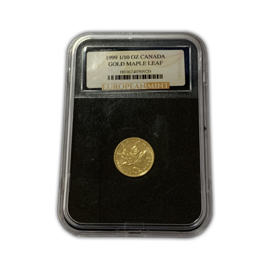 1999 1/10 Oz Austrian Gold Philharmonic (Verified by European Mint)