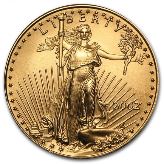 2002 1/2 Oz American Gold Eagle