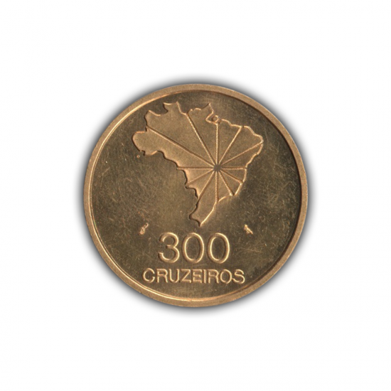 1972 Brazil Gold 300 Cruzeiro