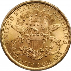 Twenty Dollars US Liberty Gold Eagle (Random Year)
