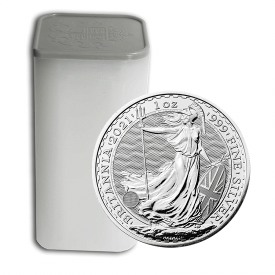 25 x 1 Oz UK Silver Britannia (Random Year) 25 x 1 Oz UK Silver Britannia (Random Year)
