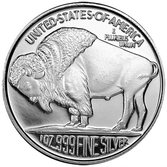 1 Oz American Buffalo Silver Round