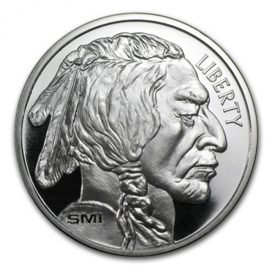 1 Oz American Buffalo Silver Round